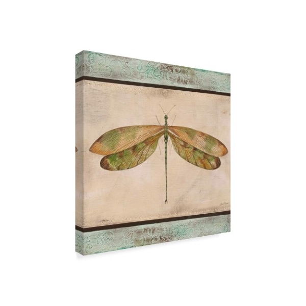 Jean Plout 'Dragonfly Tapestry' Canvas Art,18x18